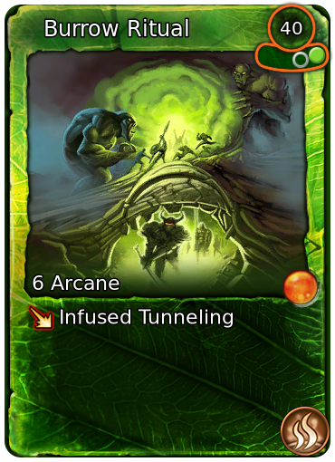 Burrow Ritual [Fire]